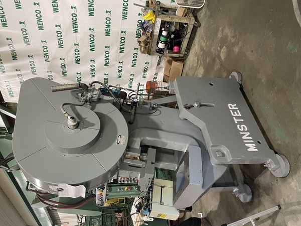 32 Ton, Minster #4, 3" stroke, 9.5" Shut Height, 2.25" adjustment, 24" x15" bolster, rebuilt clutch & brake - Image 1