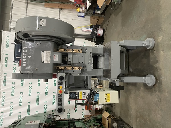 32 Ton, Minster #4, 3" stroke, 9.5" Shut Height, 2.25" adjustment, 24" x15" bolster, rebuilt clutch & brake - Image 2