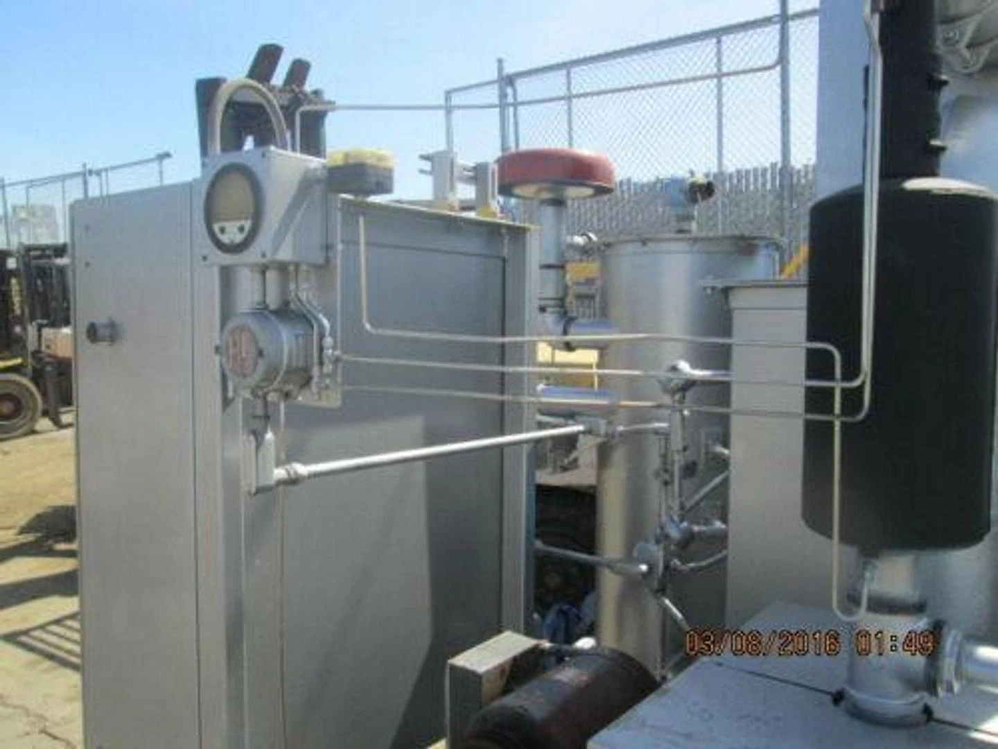 Baker Furnace #SX200E, thermal oxidizer remediation unit, 200 cfm - Image 4