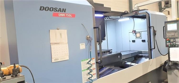 Daewoo Doosan #DNM-750L, CNC vertical machining center, 30 automatic tool changer, 85" X, 30" Y, 25" Z, 12000 - Image 5