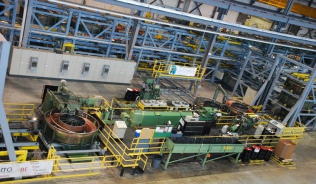 SMS, copper tube cast & roll-melting, casting, milling & 3-roll HRM rolling line - Image 5