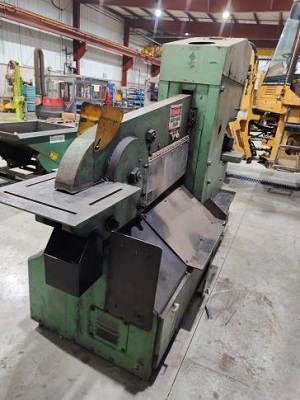 6" x 6" x 5/8" Piranha #PII, hydraulic ironworker, 140 ton - Image 5