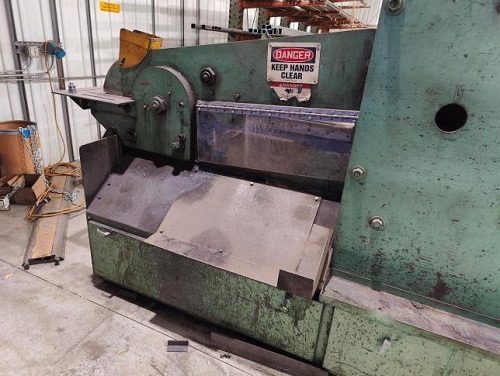 6" x 6" x 5/8" Piranha #PII, hydraulic ironworker, 140 ton - Image 6