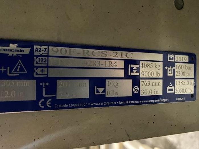 Cascade #90F-RCS-21C, 60" dia. roll clamp - Image 6