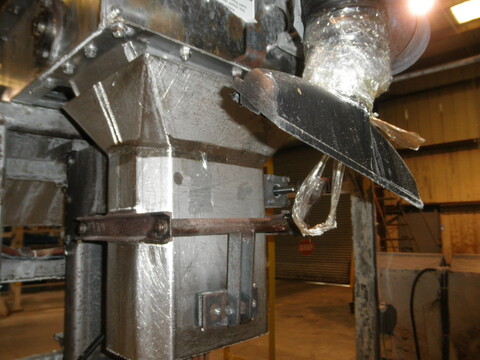 Chantland #4234, Bag Filling Line, 25-100 lb bags, 10" x 6" opening, 24" x 8' L take away belt conveyor, 15' - Image 5