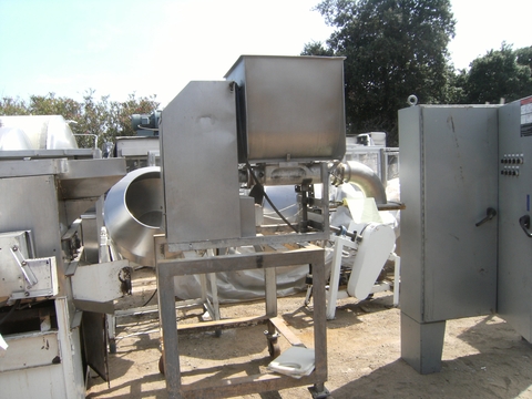 Butcher Boy #200, Meat Grinder, 24" L x 24" width x 22" deep Trough, 5" diameter Side inlet, 7.5 HP, 208 V - Image 2