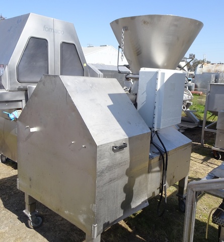 SIMO Industries #Type-SFM-230, Stainless Steel Vacuum Stuffer, 9" diameter x 60" L, barrel 3" discharge, 41" - Image 4