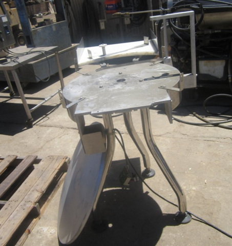28" width Accumulation Table, Aluminum, Stainless Steel, Less drive - Image 2