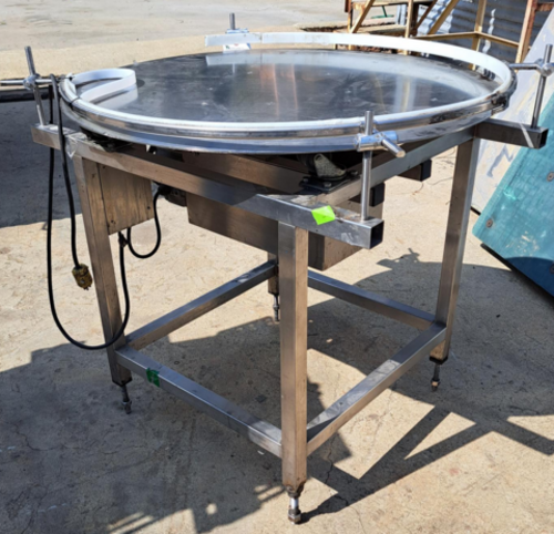 36" width Accumulation Table, Stainless Steel, 0.33 HP, 230/460V, Vari-Speed - Image 2