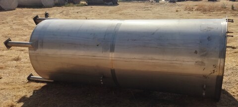 900 gallon Stainless Steel Tank, Agitated, 46" diameter x 10' straight side, 1.5 HP, 230/460 V., 1740 RPM - Image 5