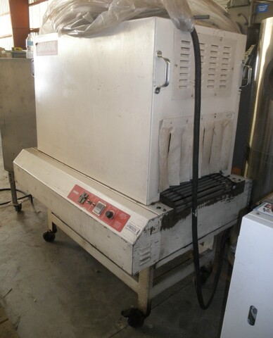 Danmark #STR-22A, Shrink Tunnel, 20" x 48" x 12" heating area, Wire rod belt conveyor, 1/8 HP, 220/110V - Image 1