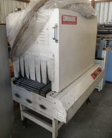 Danmark #STR-22A, Shrink Tunnel, 20" x 48" x 12" heating area, Wire rod belt conveyor, 1/8 HP, 220/110V - Image 2