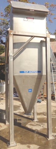 Semi-Bulk Systems #S6171-11-A, Bag Break Station, Stainless Steel, Sanitary, w/Dust Collector, 2004 - Image 1
