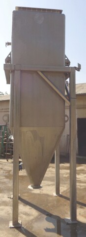 Semi-Bulk Systems #S6171-11-A, Bag Break Station, Stainless Steel, Sanitary, w/Dust Collector, 2004 - Image 3