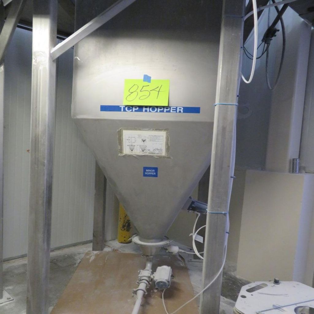 Semi-Bulk Systems #S6171-11-A, Bag Break Station, Stainless Steel, Sanitary, w/Dust Collector, 2004 - Image 8