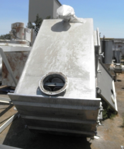 HAF Equipment Inc. #58BV25S2, Bag Break Station, 44" width feed, Dust Collector, (20) 6" diameter bags - Image 1