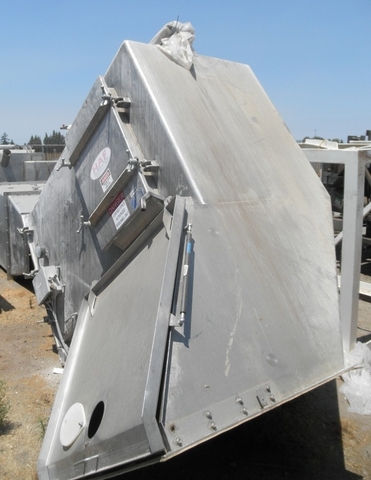 HAF Equipment Inc. #58BV25S2, Bag Break Station, 44" width feed, Dust Collector, (20) 6" diameter bags - Image 3