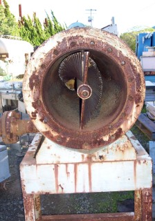 Girdler #43917, Votator, 14" diameter x 48" L, Single barrel, 250 psi internal, 150 psi jacketed, 5 HP - Image 3