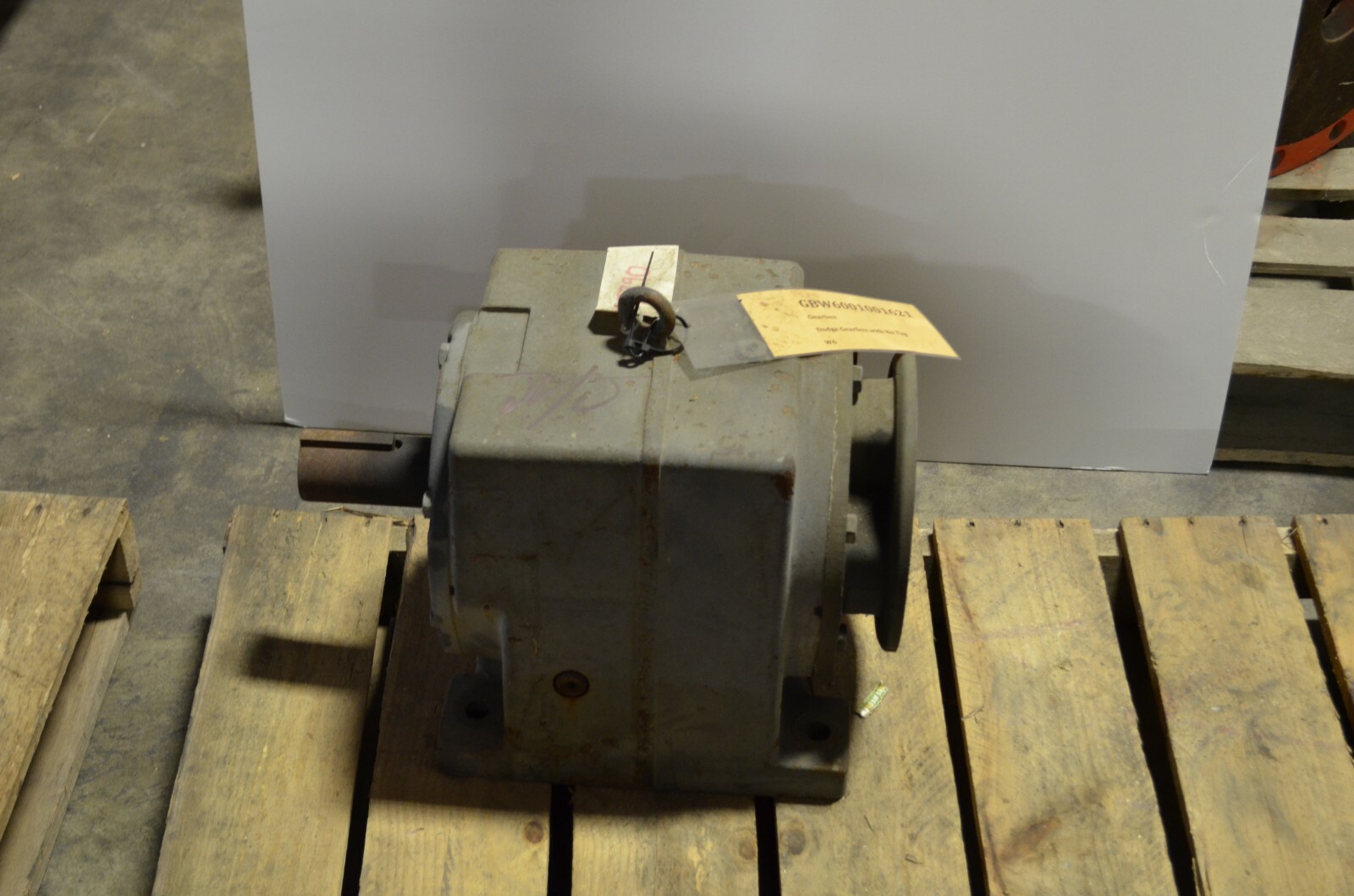 Dodge Reducer worm gear speed gearbox, 4.12 :1.00 ratio, Used - Image 3