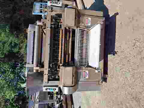 Toresani Pavan #MT600, Tortellini Pasta Machine, 4.687" diameter x 23.5" L double dough sheet rollers - Image 1