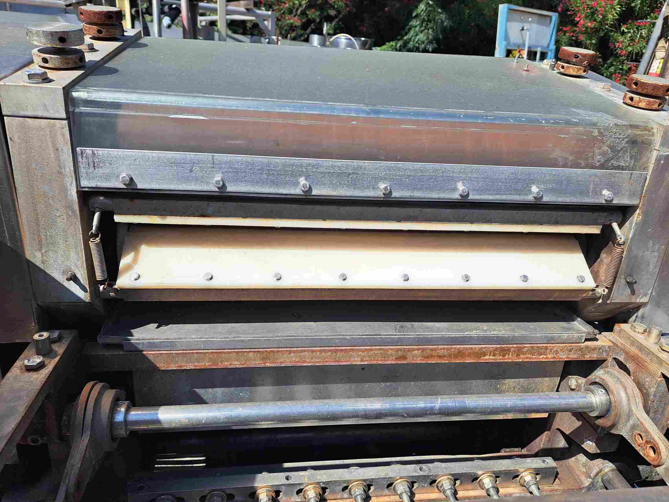 Toresani Pavan #MT600, Tortellini Pasta Machine, 4.687" diameter x 23.5" L double dough sheet rollers - Image 6