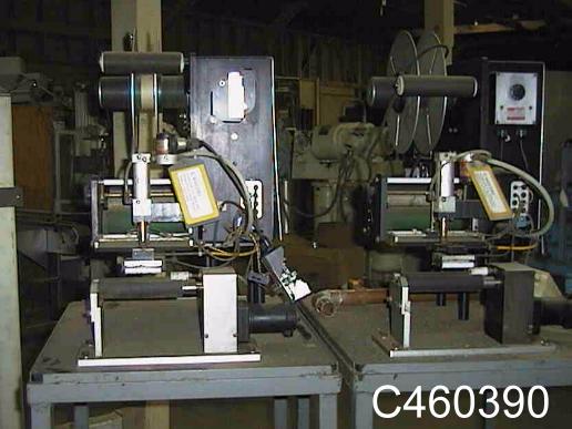 LSI #3091, Semi-Automatic Labeler, 2-3/4" tall label, set up for 7/8" tube, 12" max diameter Label reel, qty. - Image 2