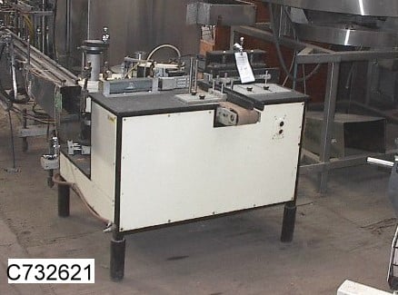 Avery #371, Pressure Sensitive Labeler, adjustable up to 4" diameter Bottles & up to 4.5" tall Labels - Image 1