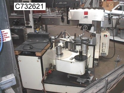Avery #371, Pressure Sensitive Labeler, adjustable up to 4" diameter Bottles & up to 4.5" tall Labels - Image 3