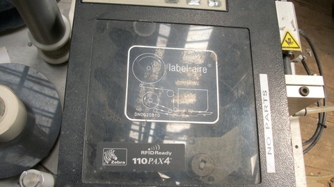 Label-Aire #3138-N-TB, Printer Applicator, 7.2" width x 7" tall Label capacity, 17" print engines, 4 CFM @ 90 - Image 5