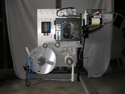 LabelPack #410, Print-Apply-Tamp Labeler w/conveyor - Image 1