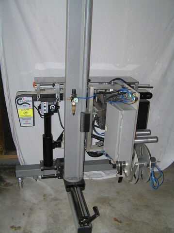 LabelPack #410, Print-Apply-Tamp Labeler w/conveyor - Image 3