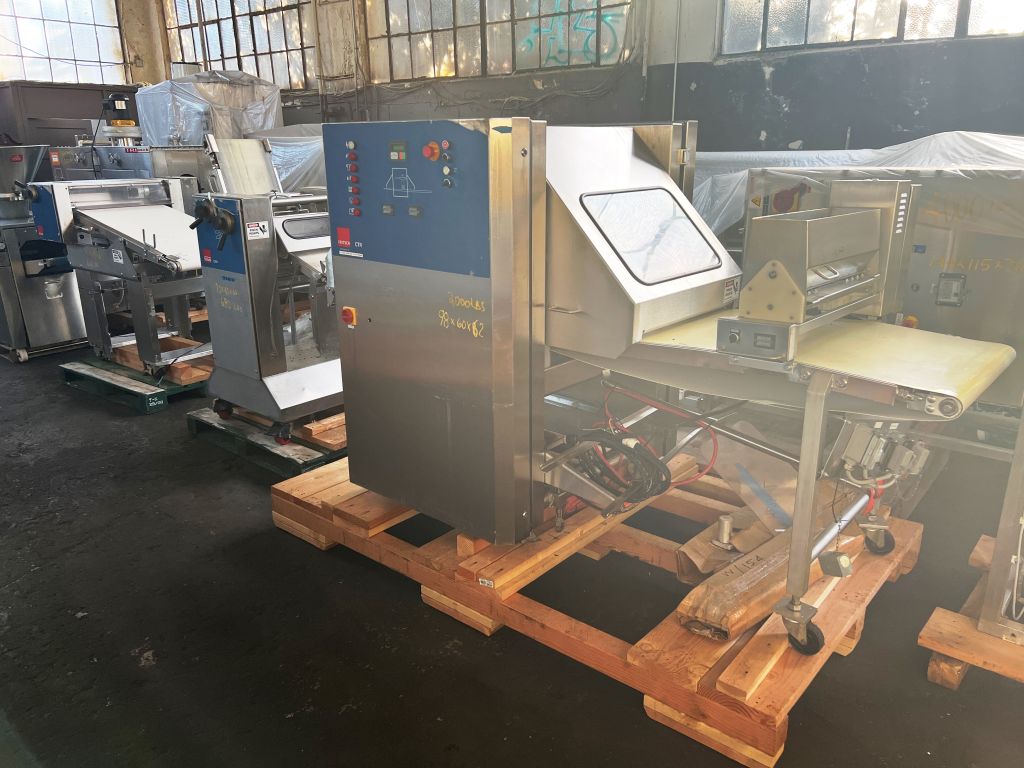 Fritsch #CTR/CRH, Croissant Line Sheeter, 100-800 kg/hr, 2-4mm thick, 700 mm width table - Image 1