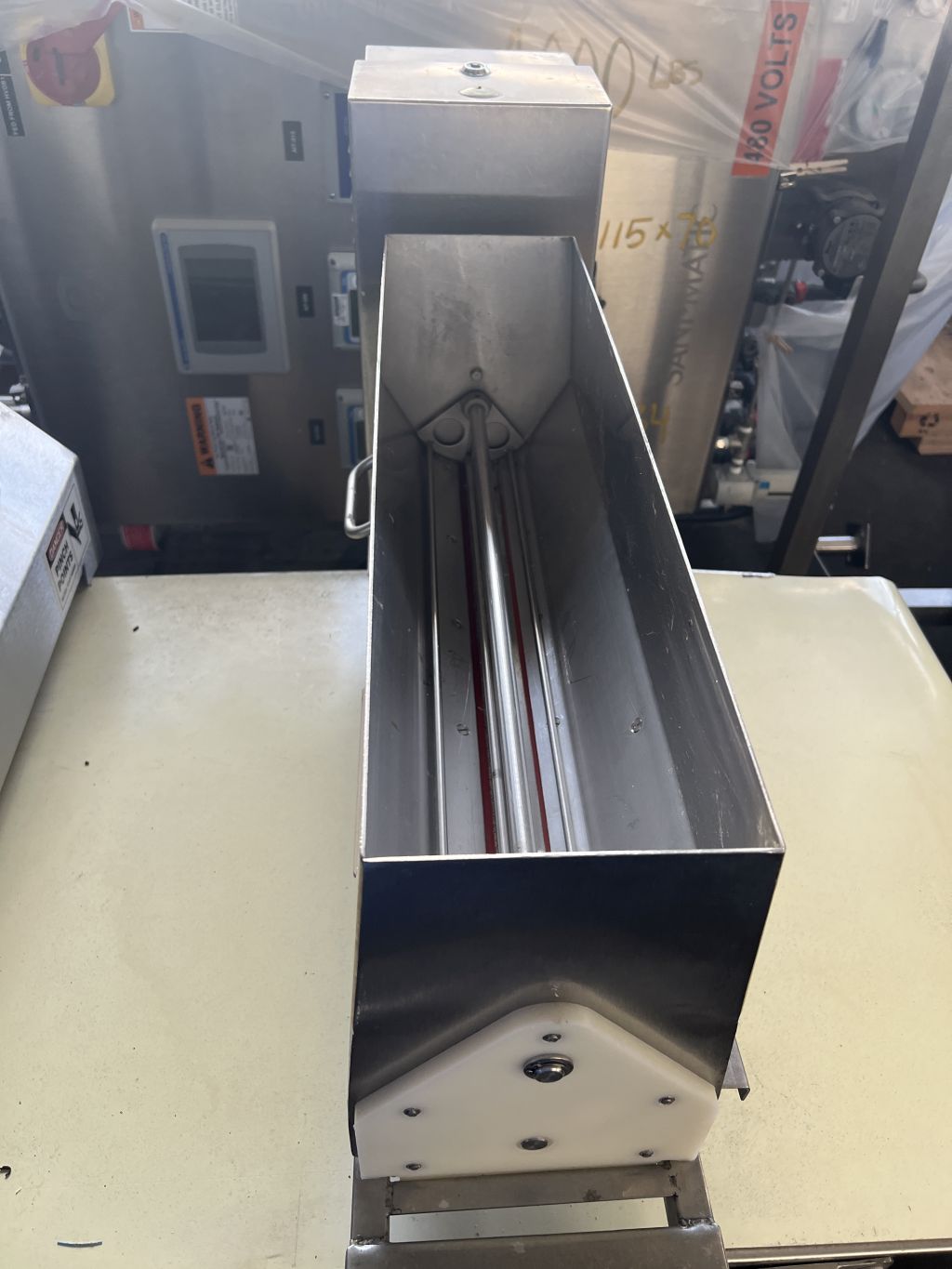 Fritsch #CTR/CRH, Croissant Line Sheeter, 100-800 kg/hr, 2-4mm thick, 700 mm width table - Image 4