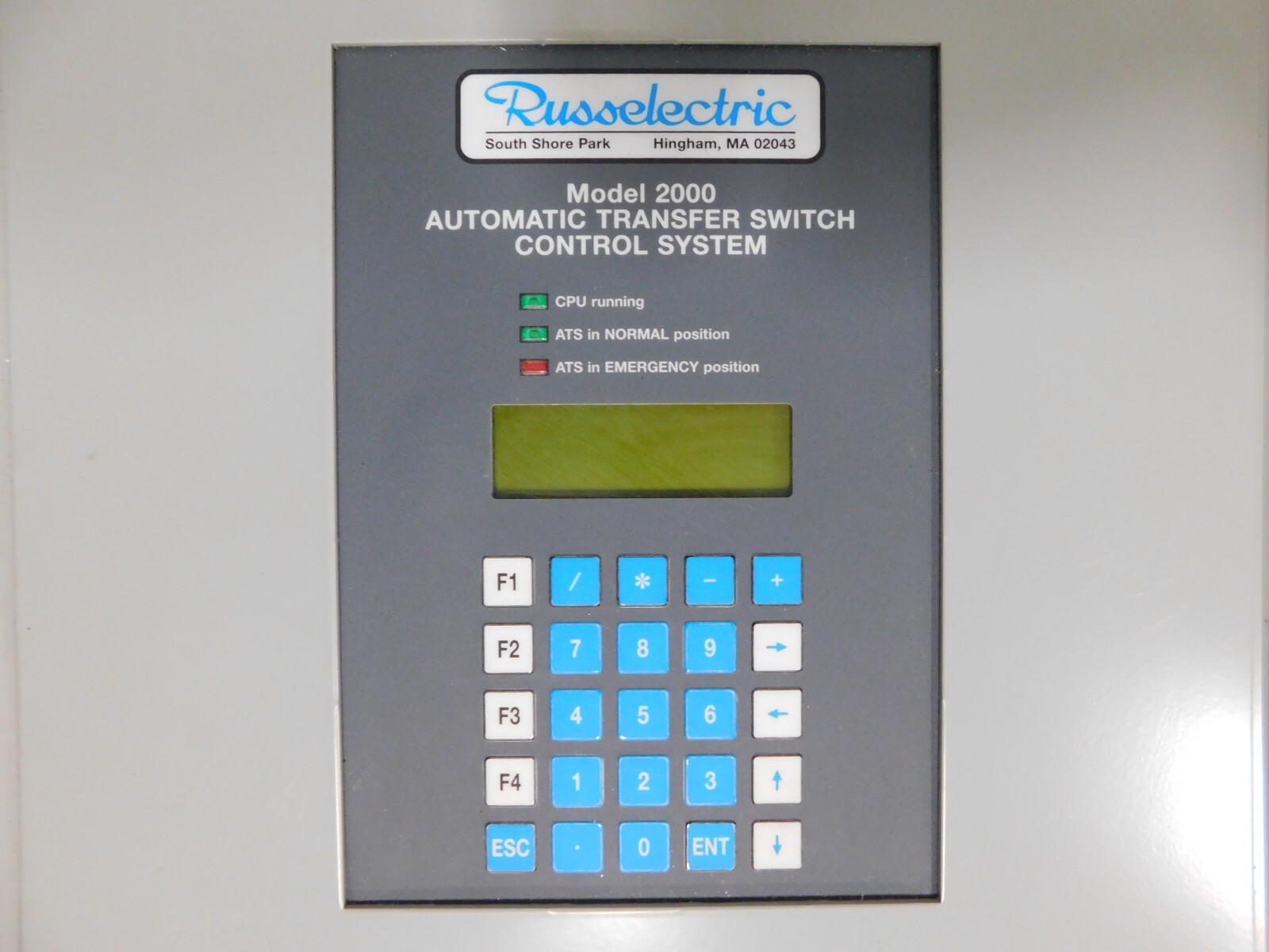 260 Amp. Russelectric RMTD-2604CE, automatic transfer switch, 277/480 Volts, 3 phase - Image 8