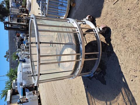 Amicon #P1000x500mm, Cast Acrylic Chromatography Column, 1000 mm diameter x 500 mm H - Image 1