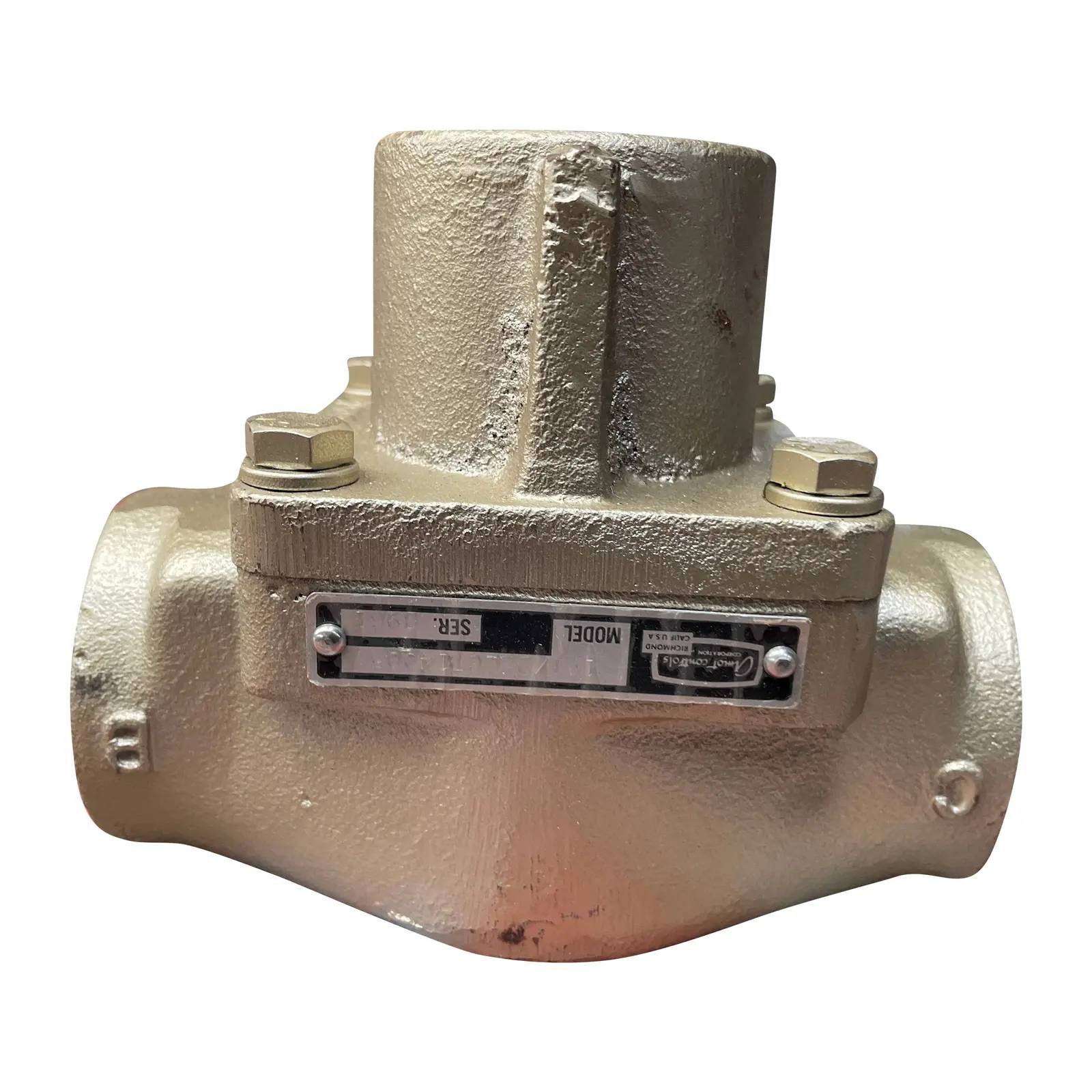 1-1/2" NPT Amot Controls 1-1/2ELCT14005 Cast Iron Valve - Image 1