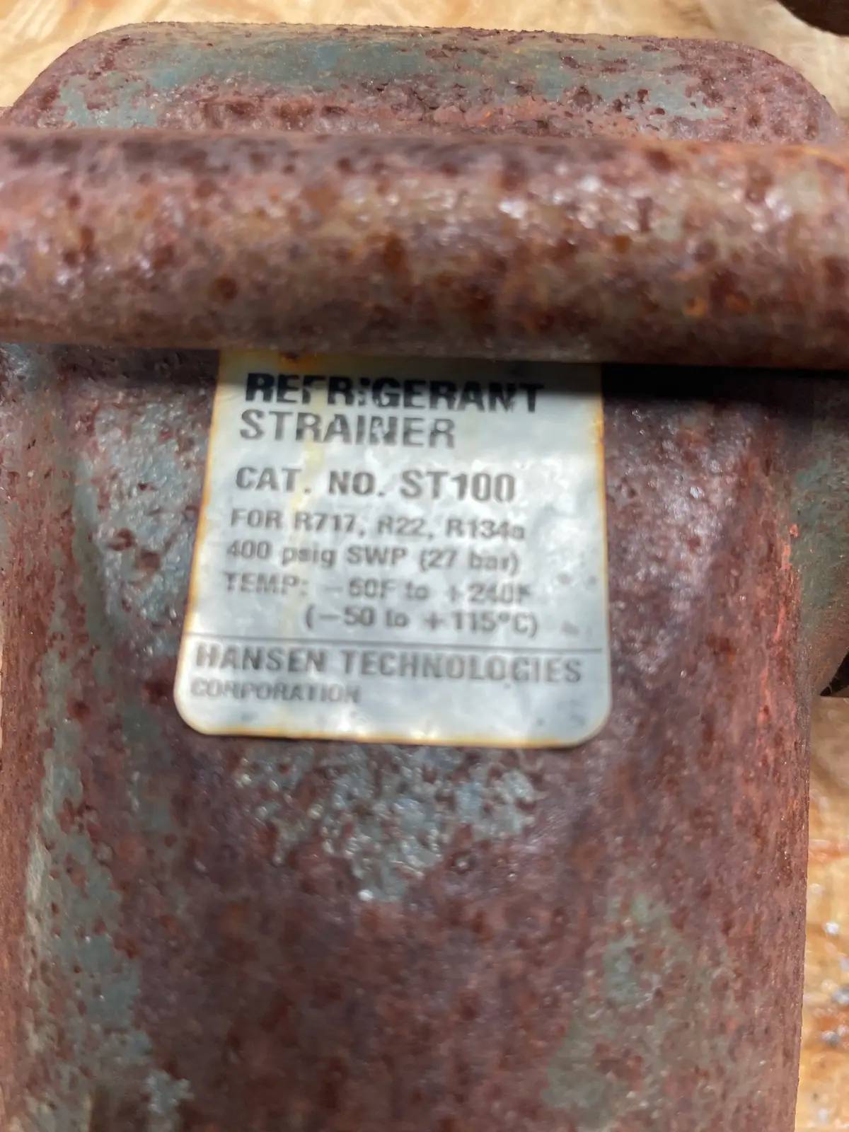 1" Hansen HA4A/21 Pressure Regulator with ST100 Strainer - Image 7