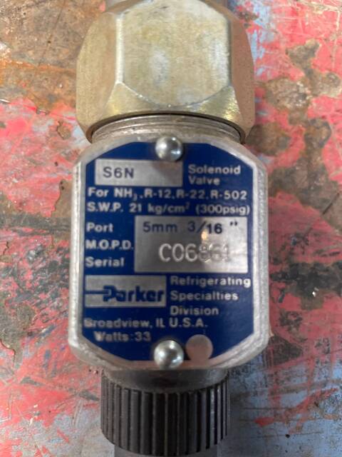 5mm, 3/16" Parker S6N Solenoid Valve Type - Image 6