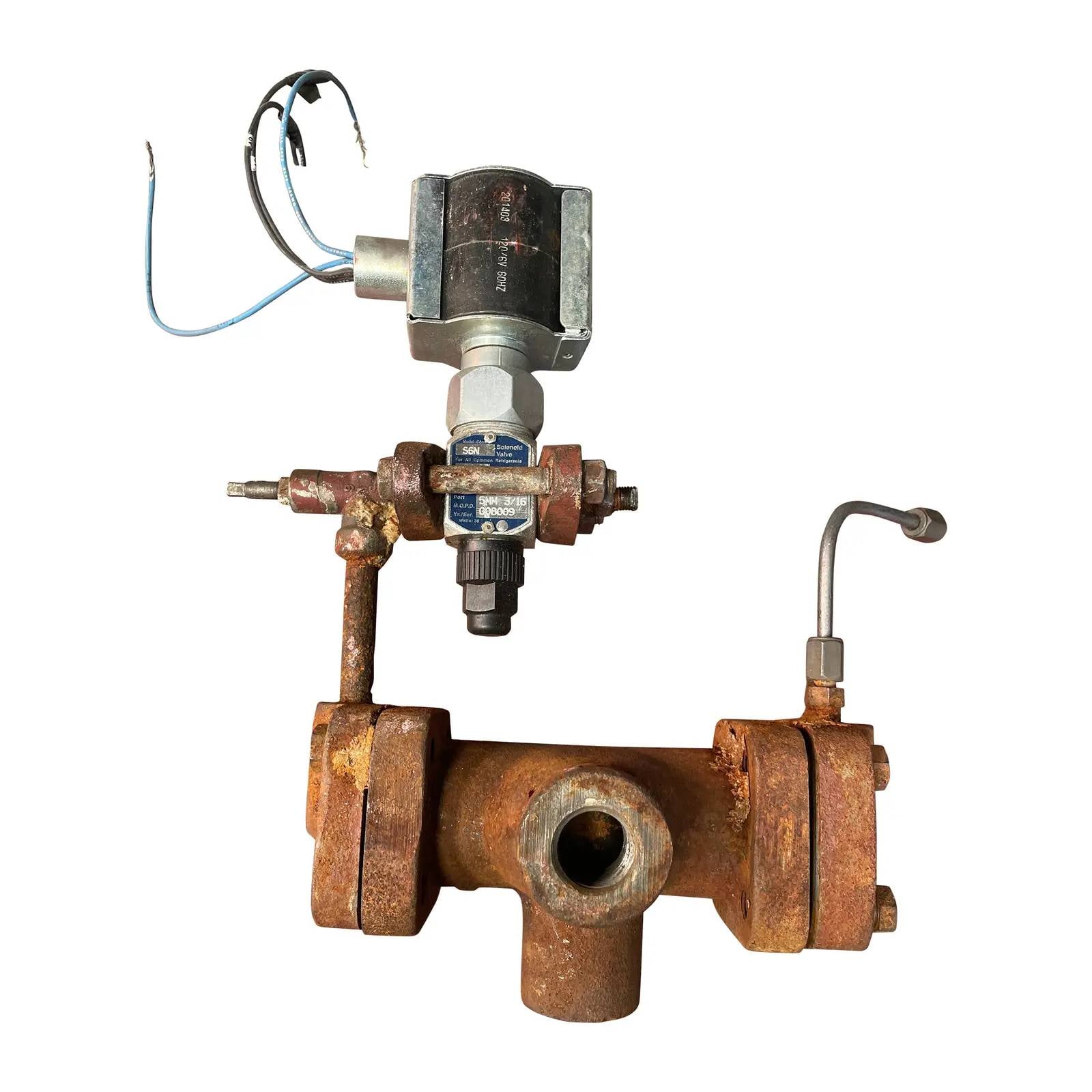 3/16" Parker S6N Solenoid Valve With 3-Way Valve - Image 1