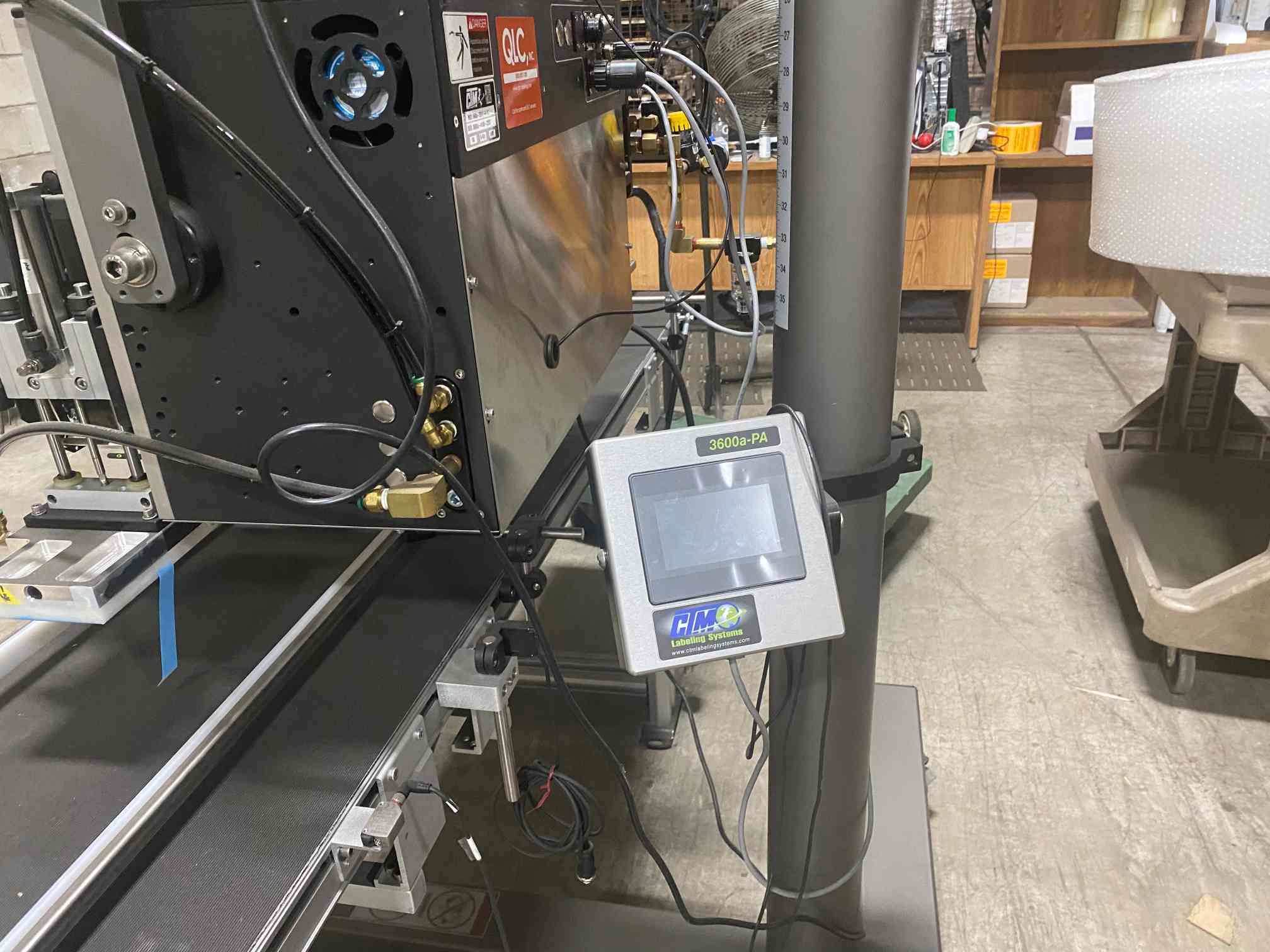 CTM #3600A, Labeling System with 16" x 8' Conveyor, never used, 2021 - Image 4