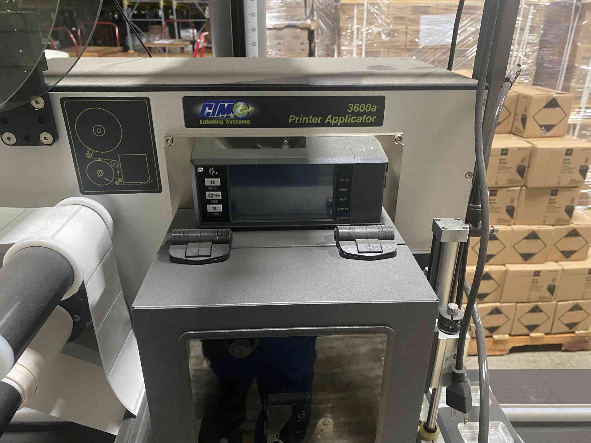 CTM #3600A, Labeling System with 16" x 8' Conveyor, never used, 2021 - Image 5