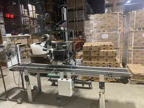 CTM #3600A, Labeling System with 16" x 8' Conveyor, never used, 2021 - Image 7