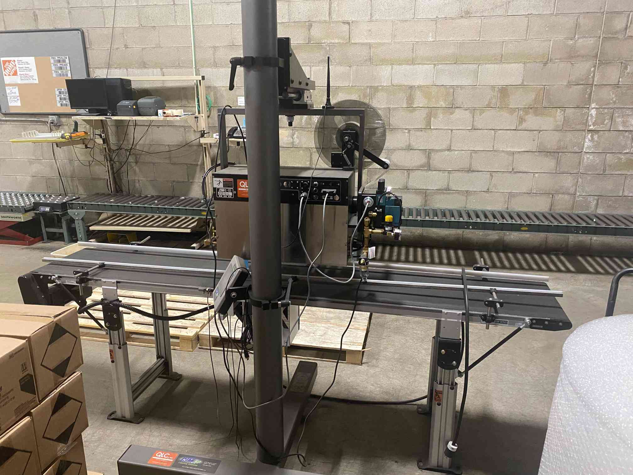 CTM #3600A, Labeling System with 16" x 8' Conveyor, never used, 2021 - Image 8