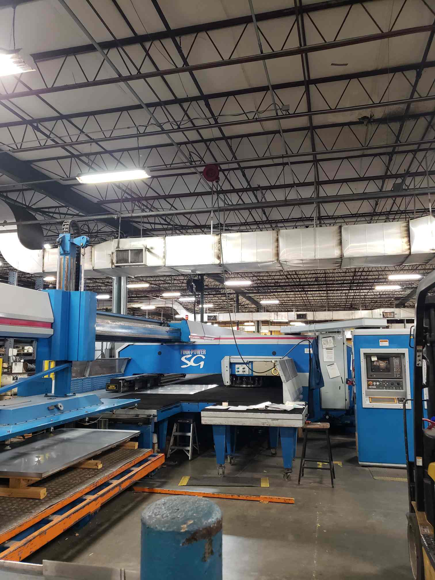 138 Ton, Finn-Power #TRS-64-FB, CNC Turret/Shear, 1998 - Image 3