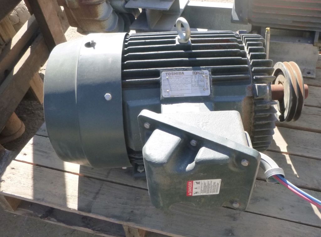 30 HP 1770 RPM Toshiba #0304SDSR41A-P, Frame 286T, TEFC, 230/460 Volts - Image 2
