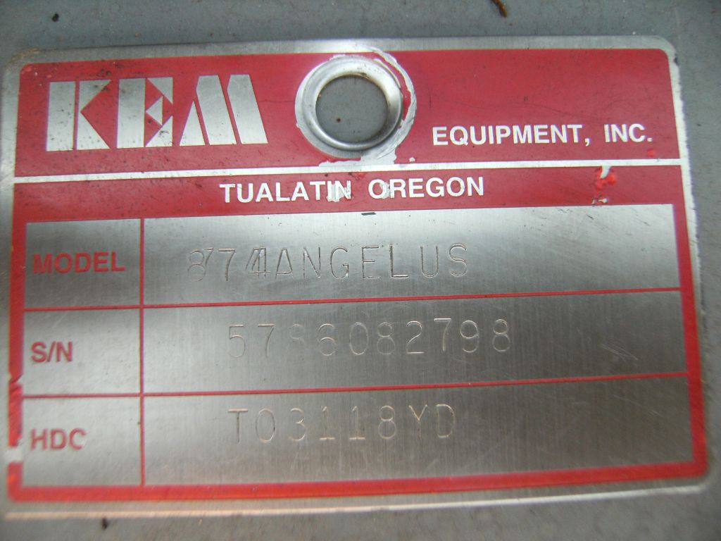 Kem Equipment #877-Angelus & GMG-874CPU-A, 5.7 liter LPG/CNG industrial engines, V8 (2 available) - Image 8