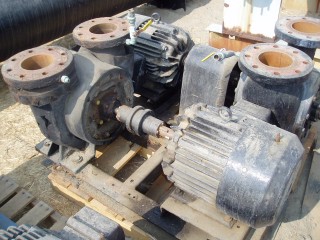 Carbon Steel centrifgual pump, 15 HP, 5" inlet, 5" outlet (4 available) - Image 3