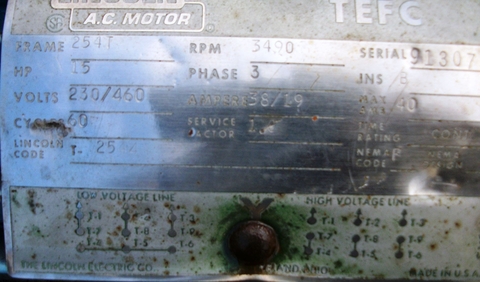 Power D, Power D Steel centrifugal pump, 15 HP, 3" inlet, 2" outlet, skid mounted - Image 5