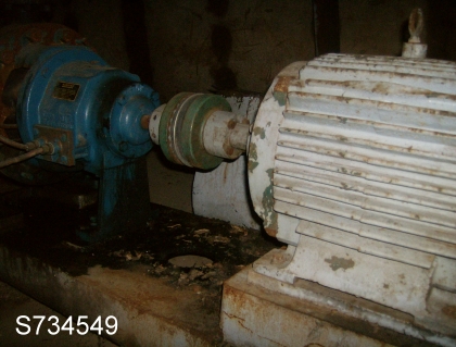 300 GPM @ 120' TDH, Dean Bros., Carbon steel centrifugal pump, 2 x 3 x 11.5, 20 HP - Image 6