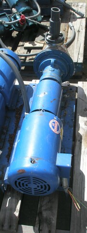 Goulds, Steel centrifugal pump, 5 HP, 2" inlet, 1" outlet, 5-9/16" impeller - Image 2